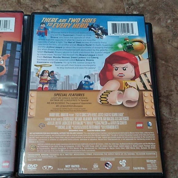 Batman +  Scooby Doo Lego Movies, set of 3 - Picture 10 of 10